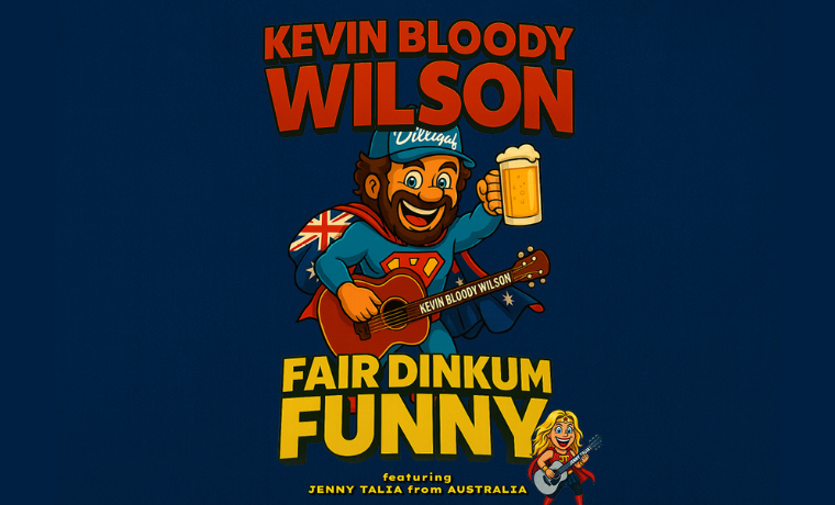 Kevin Bloody Wilson - Fair Dinkum Funny - De Montfort Hall