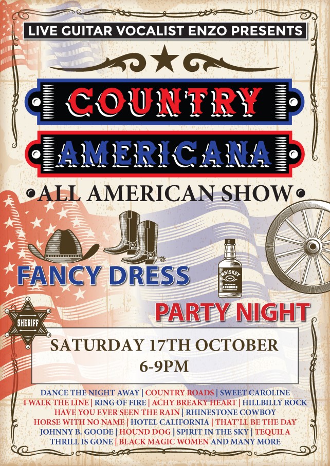 Country Americana - All American Live Music Night