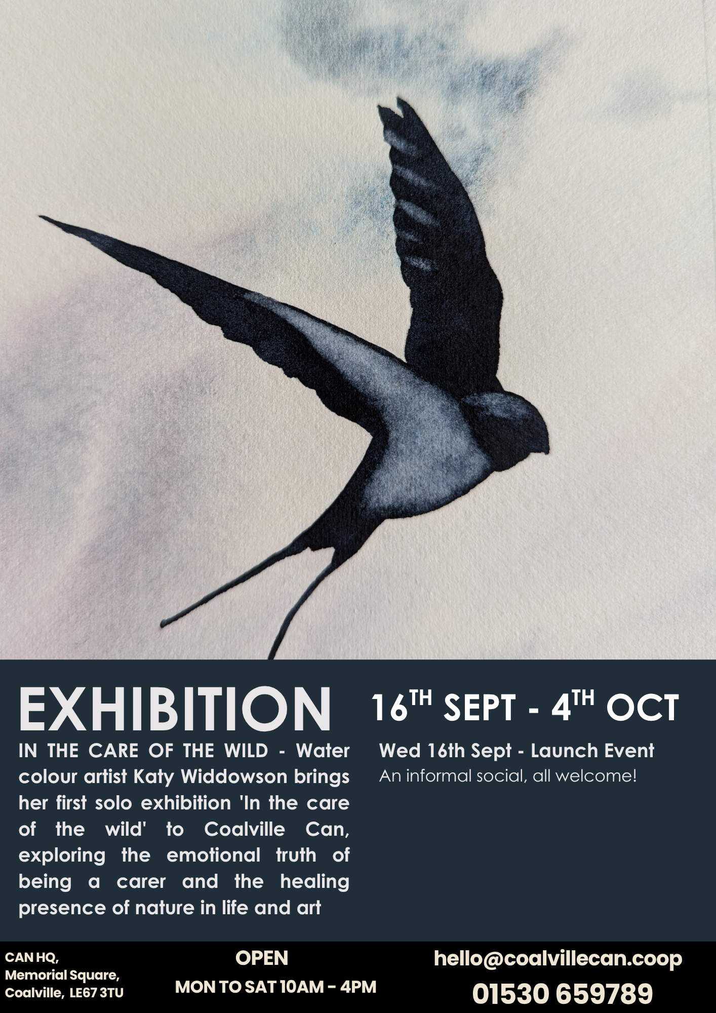 ‘In The Care Of The Wild’ Art Exhibition by Katy Widdowson