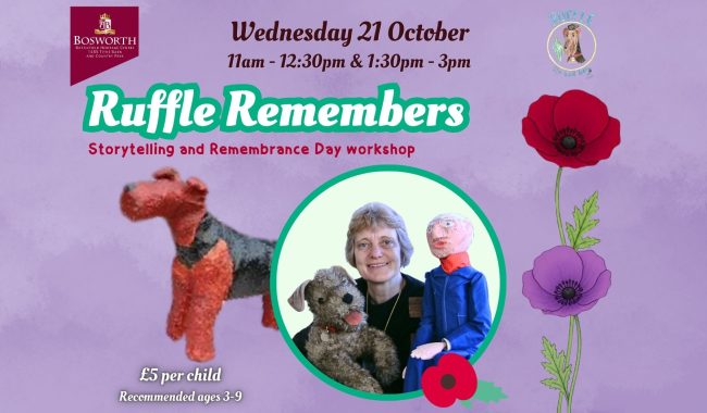 Ruffle Remembers: Storytelling and Remembrance Day Workshop